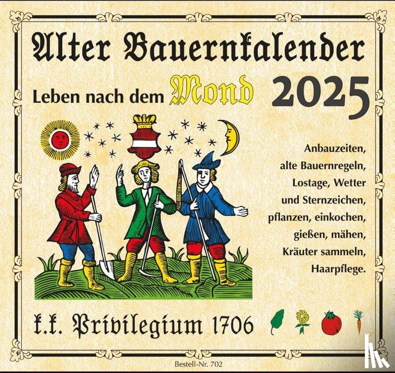  - Alter Bauernkalender 2025. Der Praktische (Erlebniskalender)