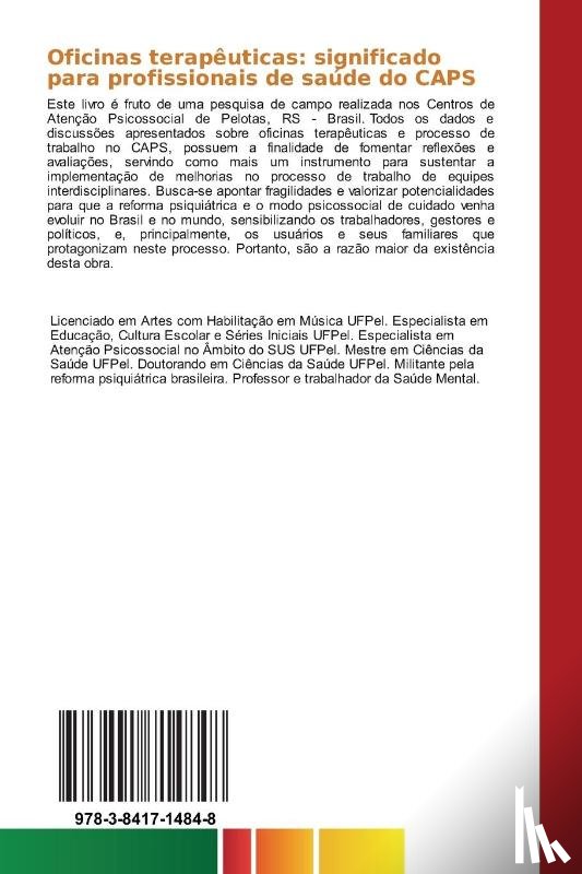 Duarte de Farias Izamir - Oficinas terapeuticas