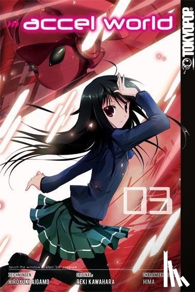 Kawahara, Reki, Aigamo, Hiroyuki, HIMA - Accel World 03