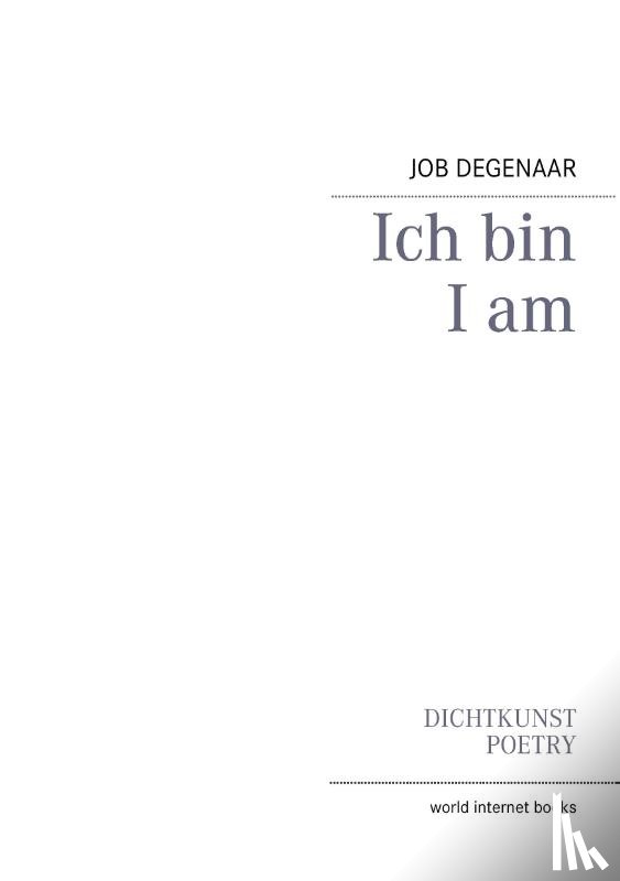 Degenaar, Job - Ich bin