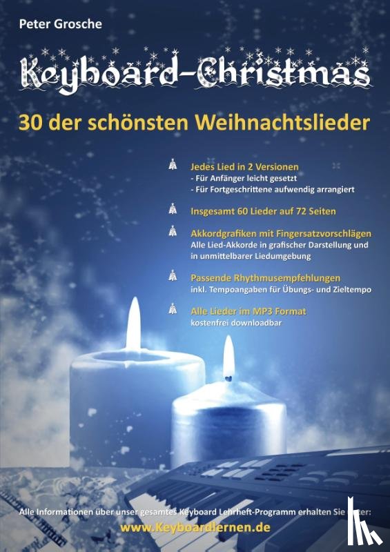 Grosche, Peter - Keyboard-Christmas - 30 Weihnachtslieder fur Keyboard