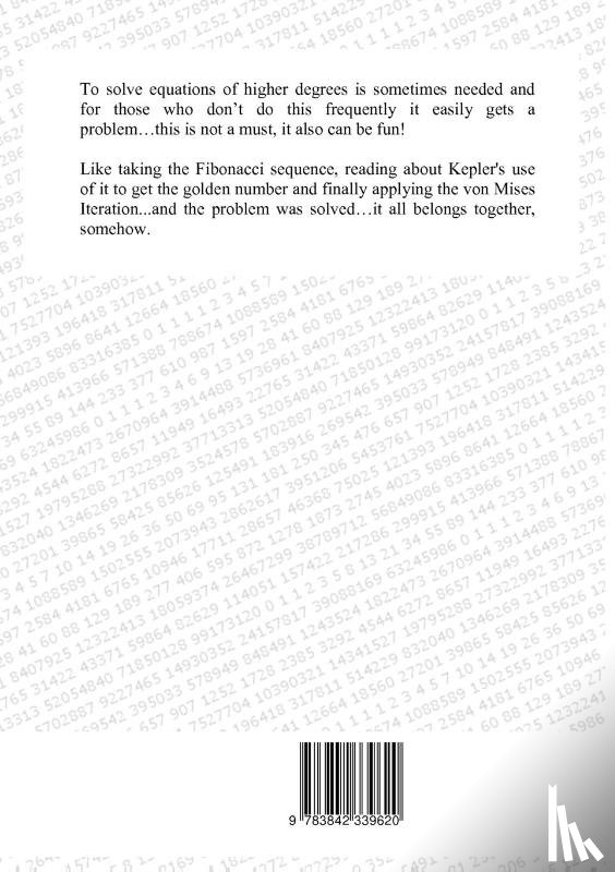 Muller, Peter - Solving equations - using modified Fibonacci sequences