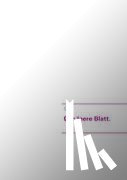 M., G. - Das leere Blatt.