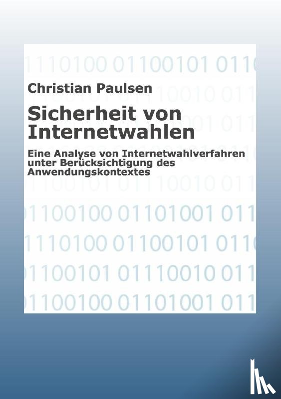 Paulsen, Christian - Sicherheit von Internetwahlen