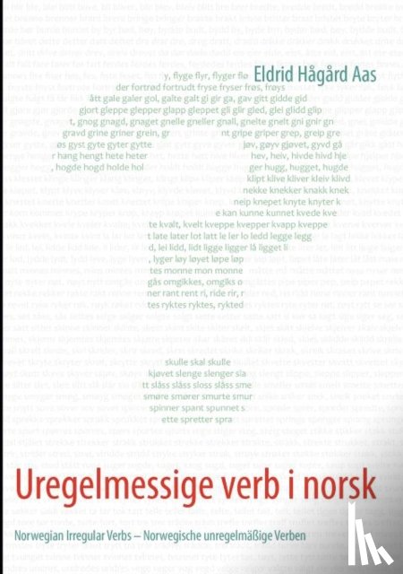 Aas, Eldrid Hagard - Uregelmessige verb i norsk