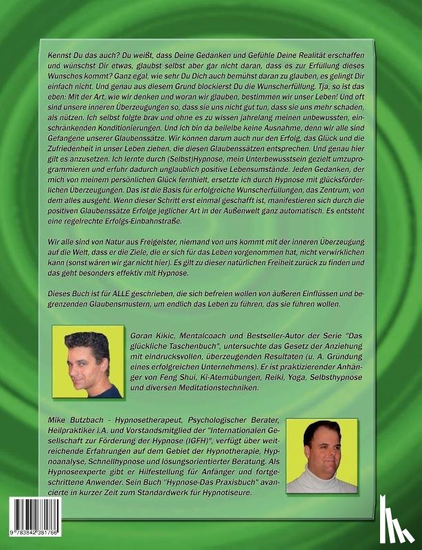 Butzbach, Mike, Kikic, Goran - Das gluckliche Taschenbuch - Wunschen und Hypnose