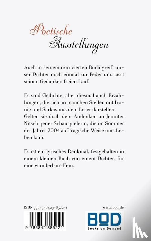 Nemann, Manfred - Poetische Ausstellungen