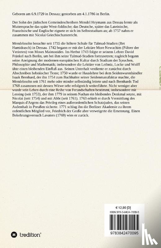 Mendelssohn, Moses - Phaedon Oder Uber Die Unsterblichkeit Der Seele