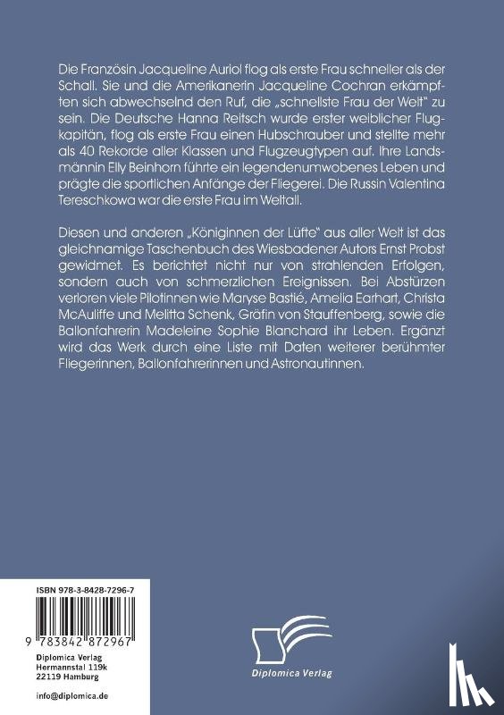 Probst, Ernst - Koeniginnen der Lufte