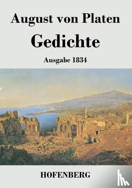 August Von Platen - Gedichte