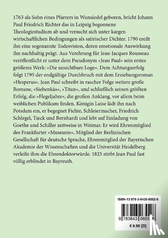 Paul, Jean - Leben des Quintus Fixlein