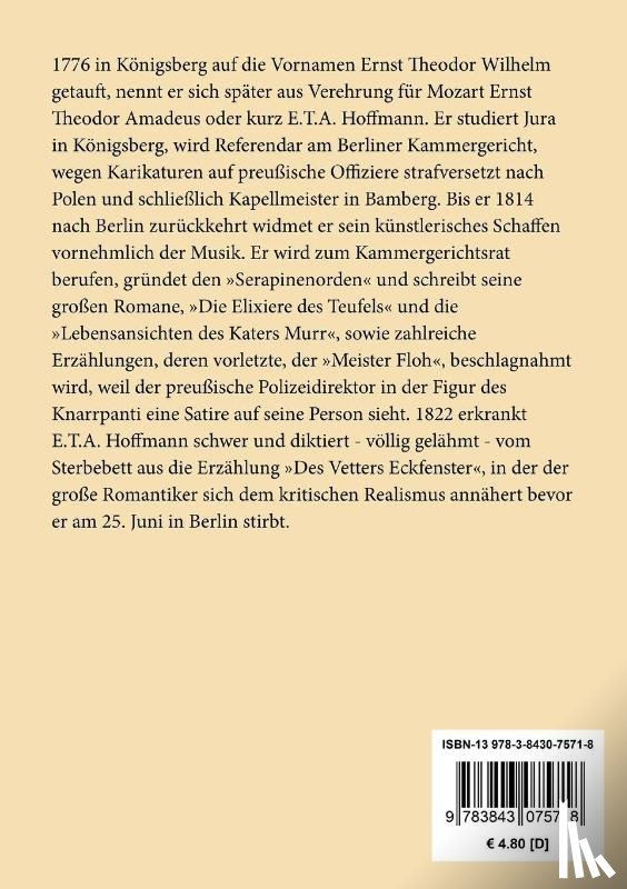 E T a Hoffmann - Der Sandmann