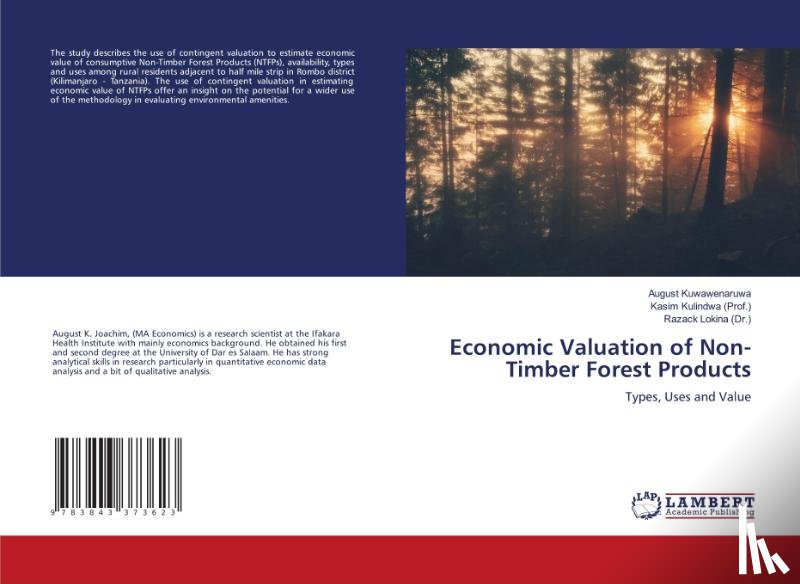 Kuwawenaruwa, August, Kulindwa (Prof ), Kasim, Lokina (Dr ), Razack - Economic Valuation of Non-Timber Forest Products