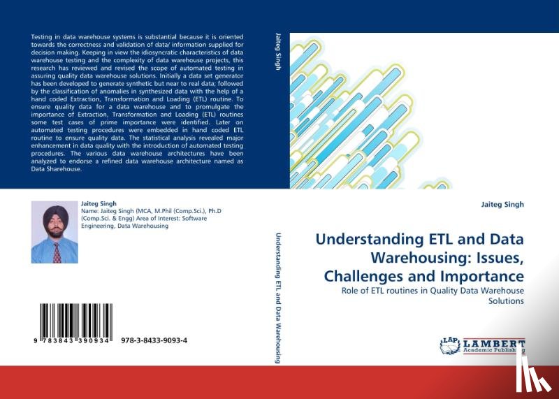 Singh, Jaiteg - Understanding Etl and Data Warehousing