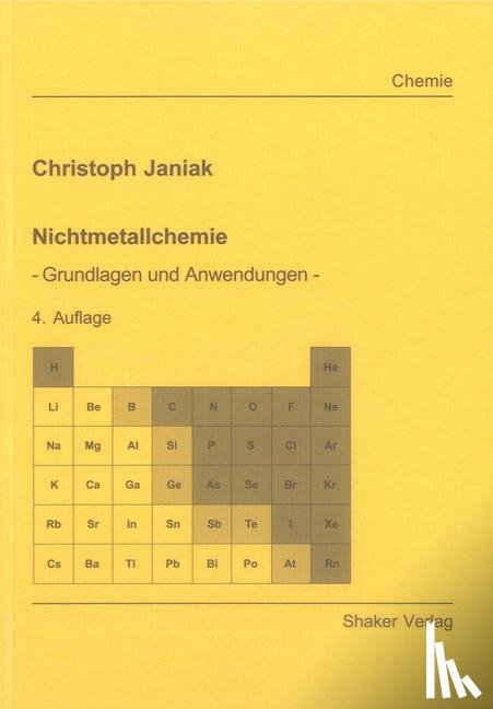 Janiak, Christoph - Nichtmetallchemie
