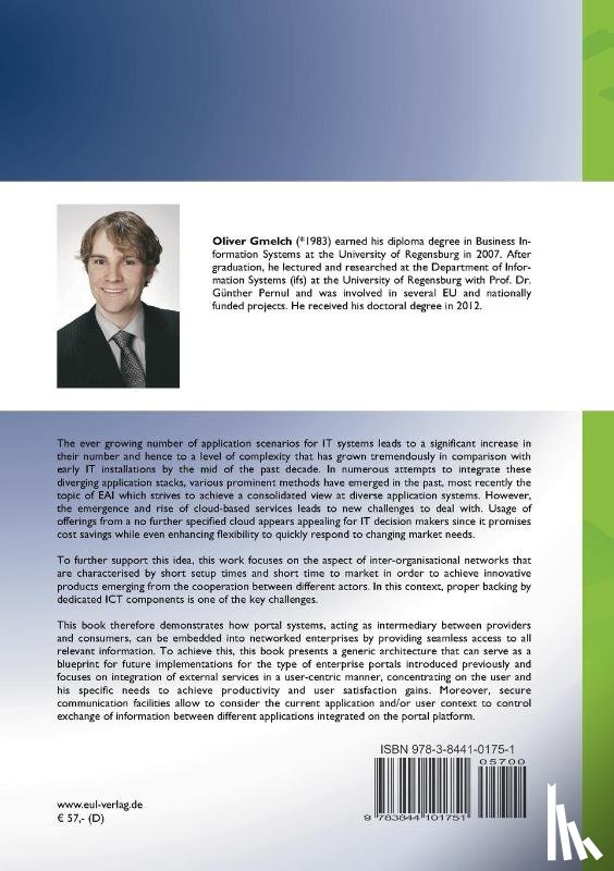 Gmelch, Oliver - User-Centric Application Integration in Enterprise Portal Systems