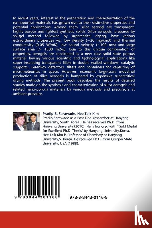 Sarawade, Pradip B, Taik Kim, Hee - Nanostructured Silica Aerogel