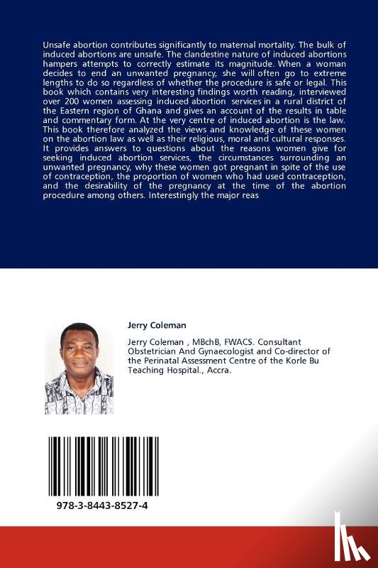 Coleman, Jerry - Women Assessing Induced Abortion Services