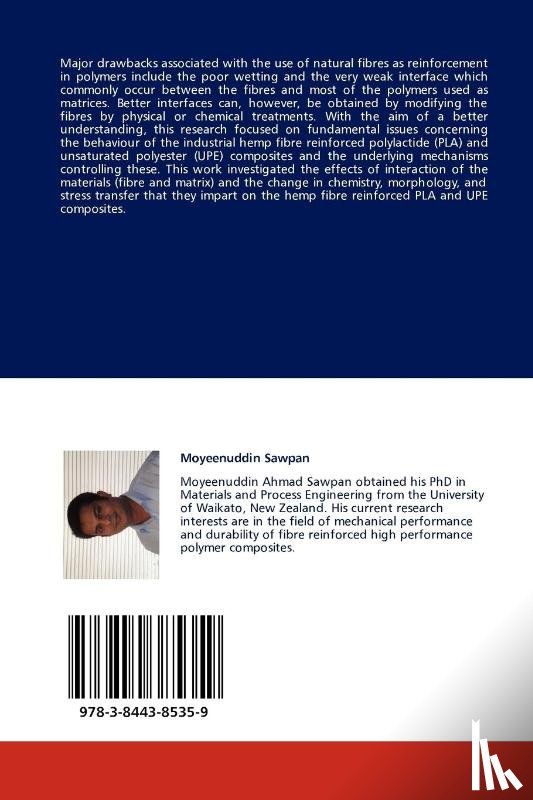 Sawpan, Moyeenuddin - Hemp Fibre Reinforced Polylactide and Unsaturated Polyester Composites