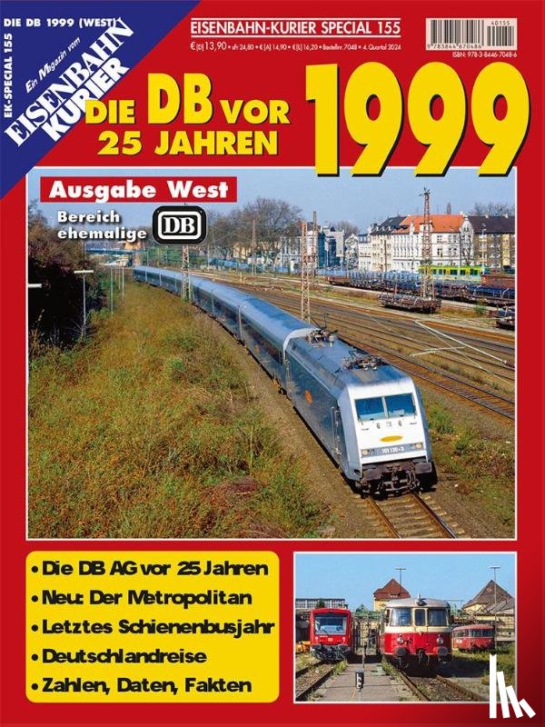  - Die DB vor 25 Jahren - 1999 Ausgabe West
