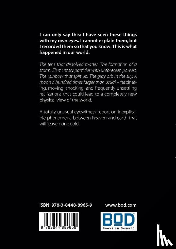 Bornhoeft, Dennis - Eyewitness Report