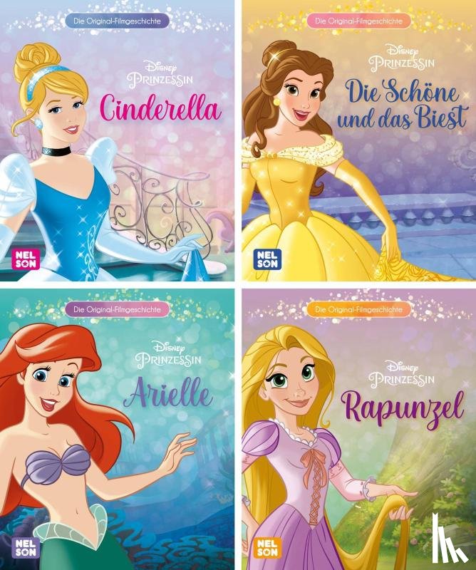  - Nelson Mini-Bücher: Disney Prinzessin 13-16