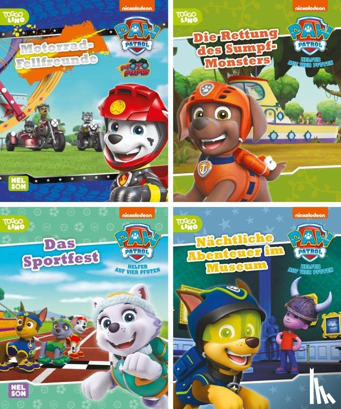  - Nelson Mini-Bücher: PAW Patrol 17-20