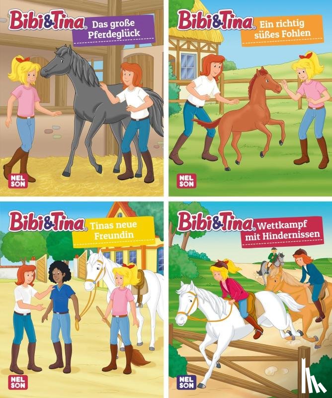  - Nelson Mini-Bücher: Bibi und Tina 33-36