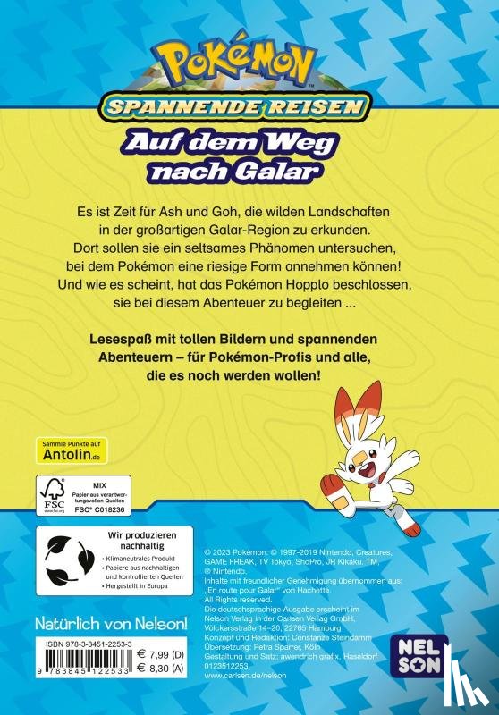  - Pokémon Lesebuch: Spannende Reisen: Auf dem Weg nach Galar