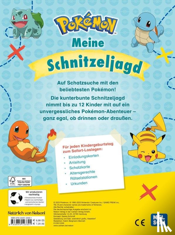  - Pokémon Activity-Buch: Meine Schnitzeljagd