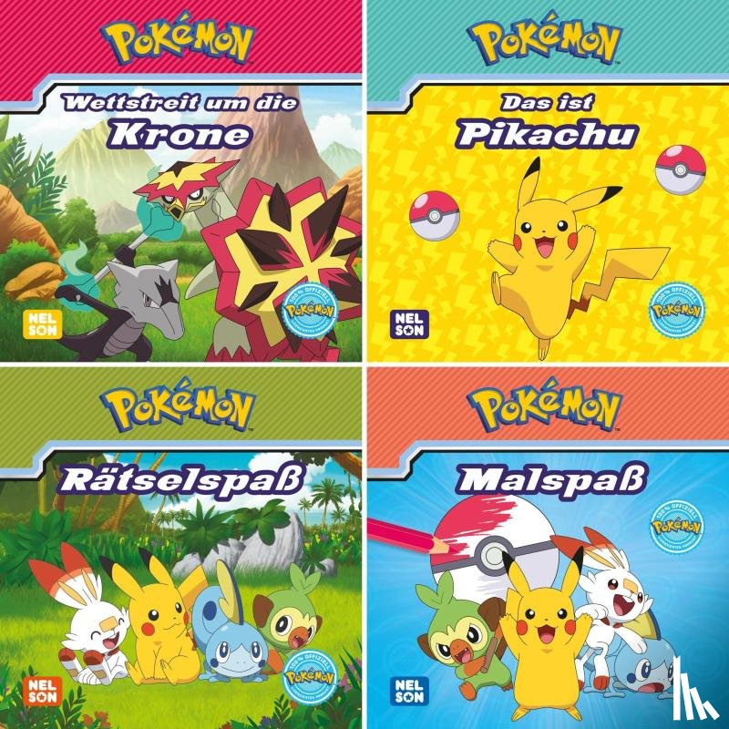  - 4er-Set Maxi-Mini 39: Pokémon