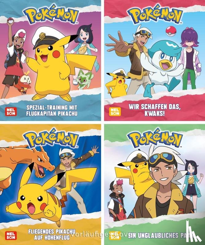  - Nelson Mini-Bücher: Pokémon: Pikachu 9-12