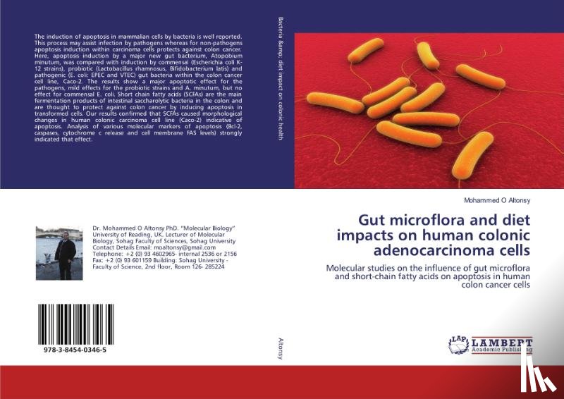 Altonsy, Mohammed O - Gut microflora and diet impacts on human colonic adenocarcinoma cells