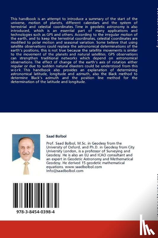 Bolbol, Saad, Bolbol, Adel - Hand Book of Geodetic Astronomy