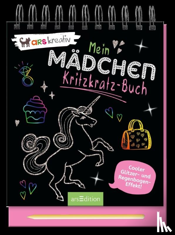 Hensler, Carolin - Mein Mädchen-Kritzkratz-Buch
