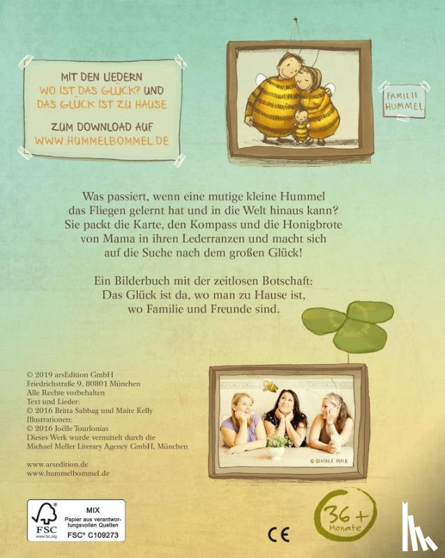 Sabbag, Britta, Kelly, Maite - Die kleine Hummel Bommel sucht das Glück