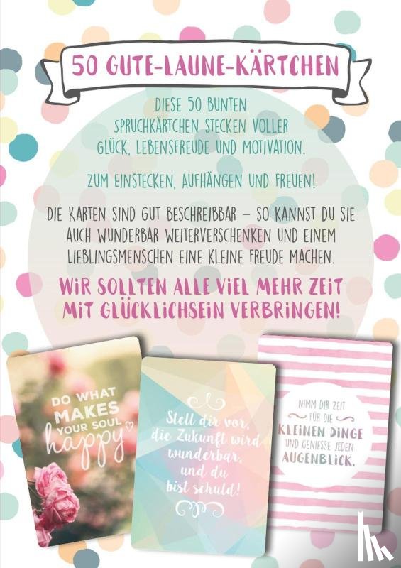  - Happy Mantras to go - 50 Kärtchen zum Glücklichsein