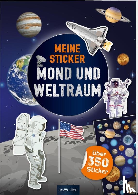  - Meine Sticker - Mond und Weltraum