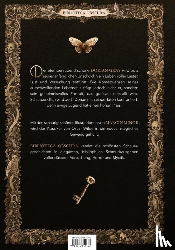 Wilde, Oscar - Biblioteca Obscura: Das Bildnis des Dorian Gray