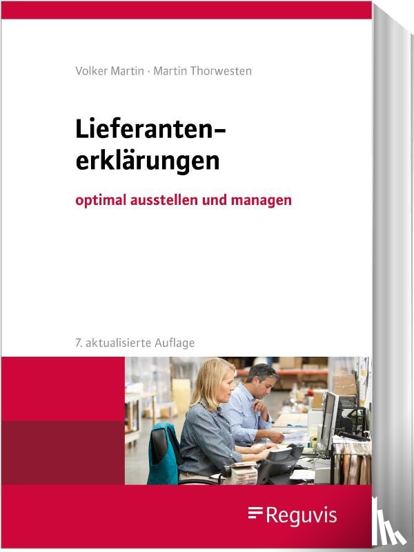 Martin, Volker, Thorwesten, Martin - Lieferantenerklärungen