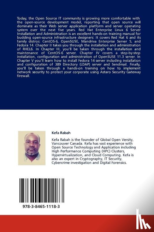 Rabah, Kefa - Red Hat Enterprise Linux (RHEL) 6 Server Installation & Administration