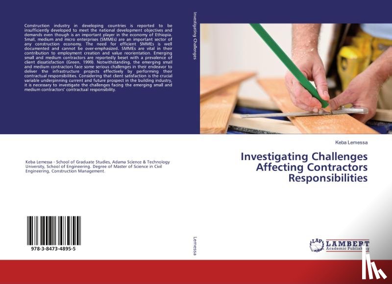 Lemessa, Keba - Investigating Challenges Affecting Contractors Responsibilities