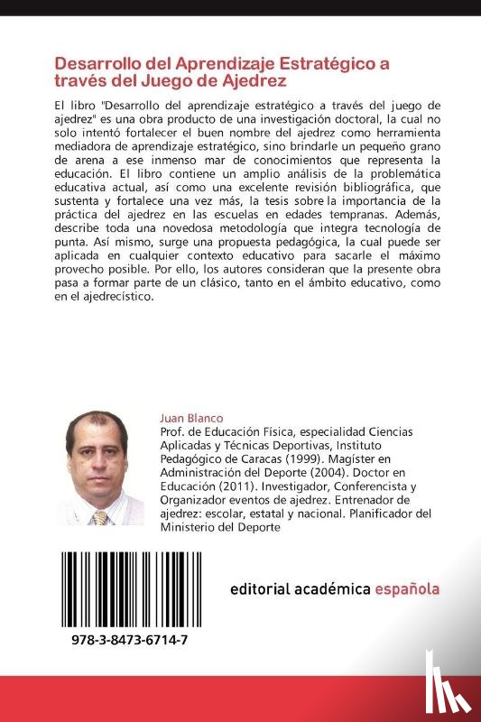 Blanco Juan, Mazzarella Clemen - Desarrollo del Aprendizaje Estrategico a traves del Juego de Ajedrez