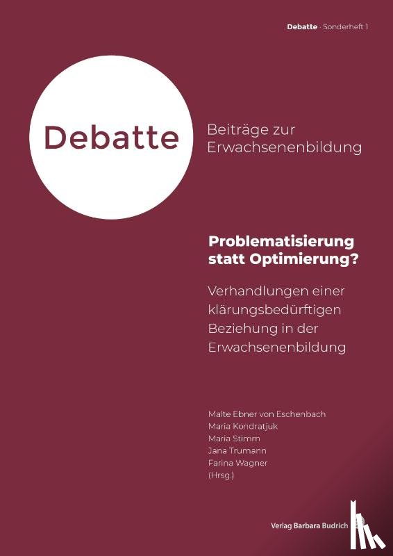 Messerschmidt, Astrid, Lobe, Claudia - Problematisierung statt Optimierung?