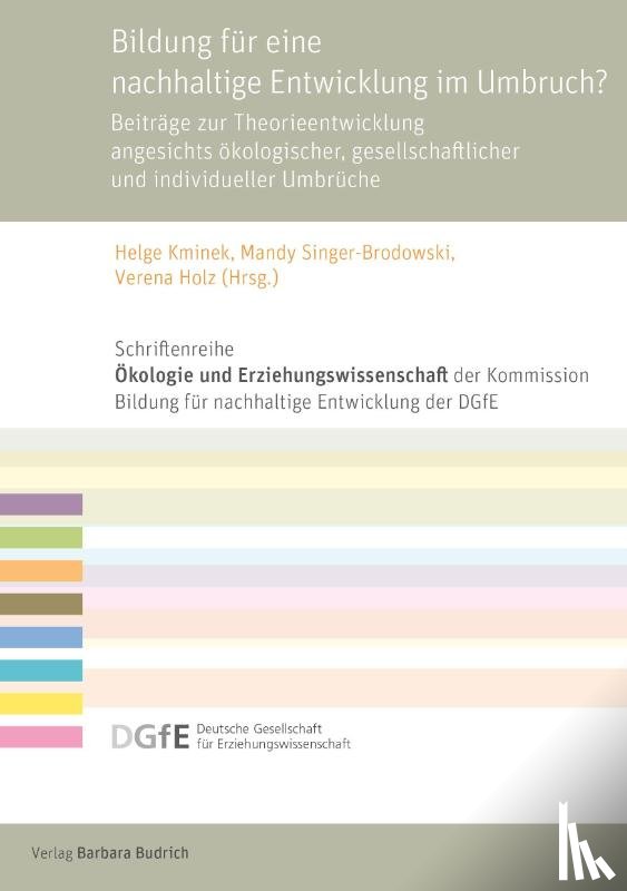  - Bildung für eine nachhaltige Entwicklung im Umbruch?