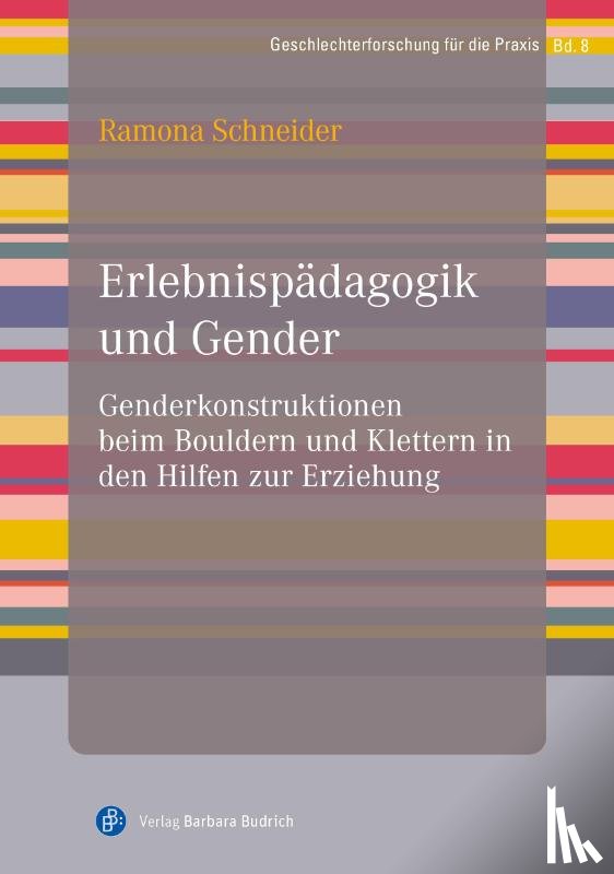 Schneider, Ramona - Erlebnispädagogik und Gender