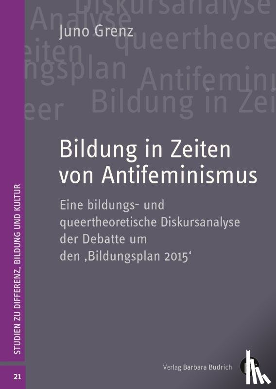 Grenz, Juno - Bildung in Zeiten von Antifeminismus