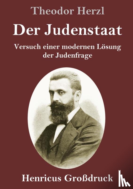Herzl, Theodor - Der Judenstaat (Großdruck)