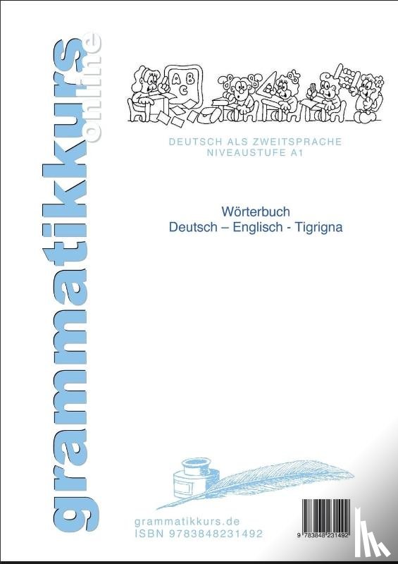 Beraki, Goitom, Tesfamriam, Tekle, Abdel Aziz - Schachner, Marlene - Wortschatz Deutsch-Englisch-Tigrigna Niveau A1