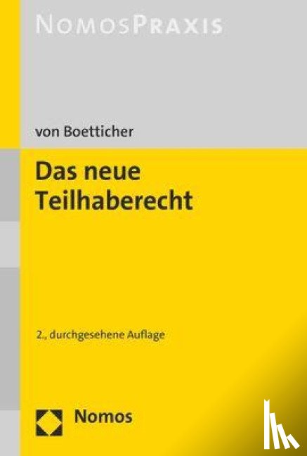 Boetticher, Arne von - Das neue Teilhaberecht